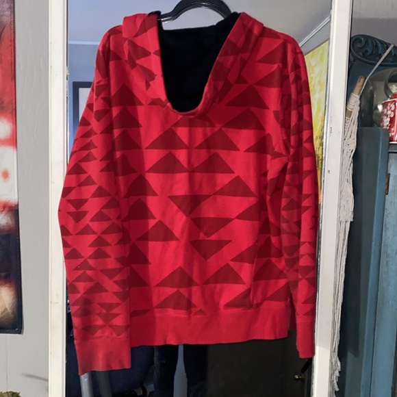 One industries- Icon FZ hoody- red- Men’s Size S - Picture 3 of 6